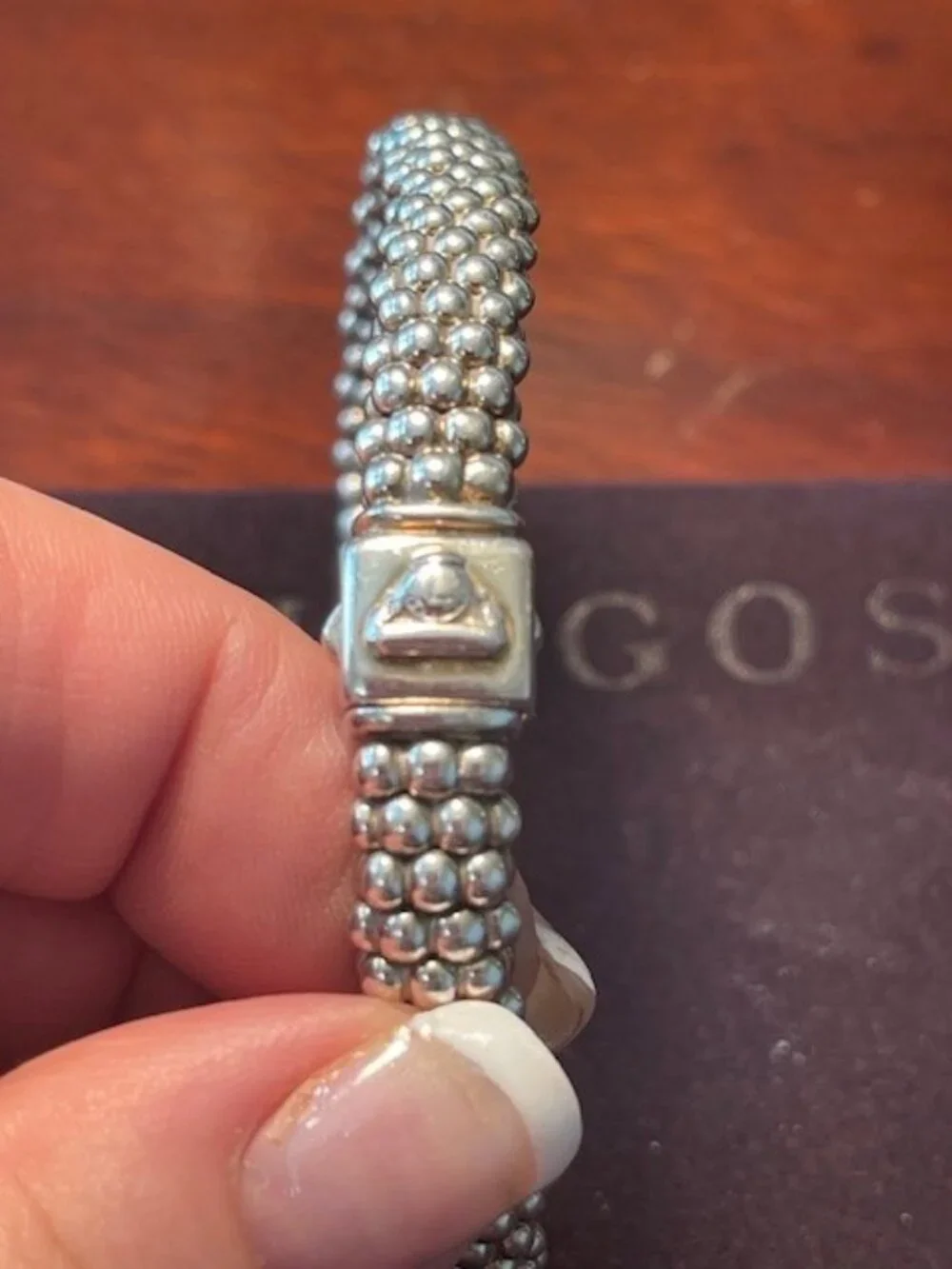 Lagos Onyx bracelet